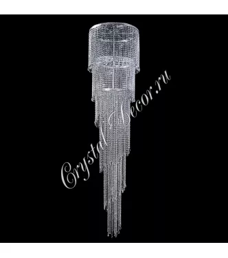 Люстра хрустальная Италия Винтаж 3 яруса (Журавль) d60-h2500mm Люстра хрустальная Италия Винтаж 3 яруса (Журавль) d60-h2500mm